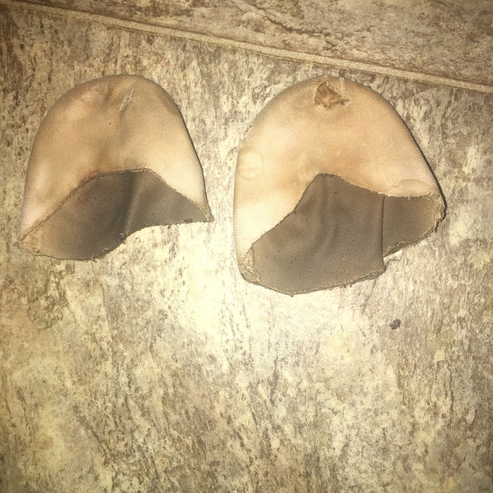 Old toe pads